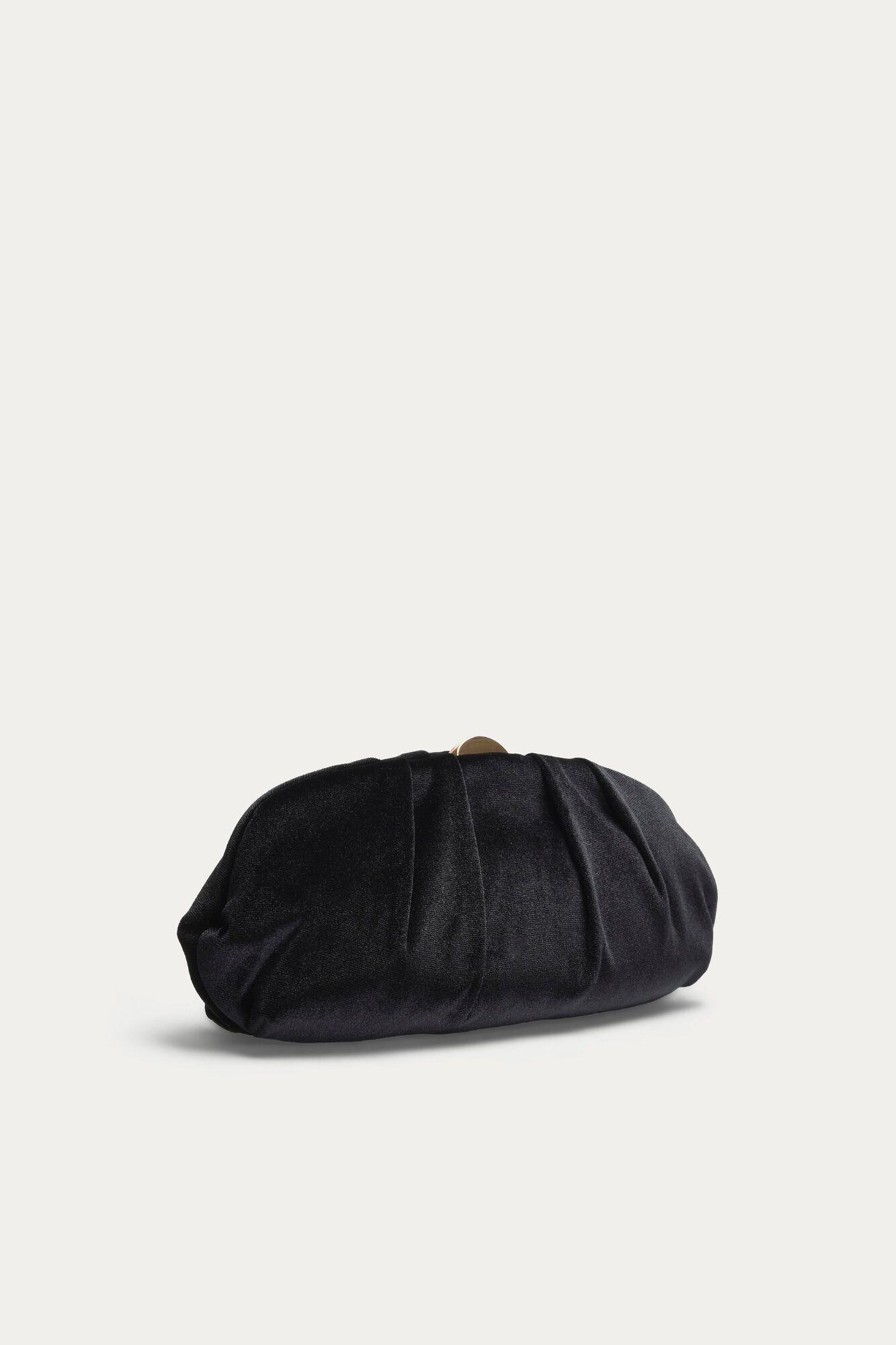 Azarey Velvet handbag Black
