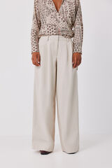 Cortefiel Tailored jeans Ivory