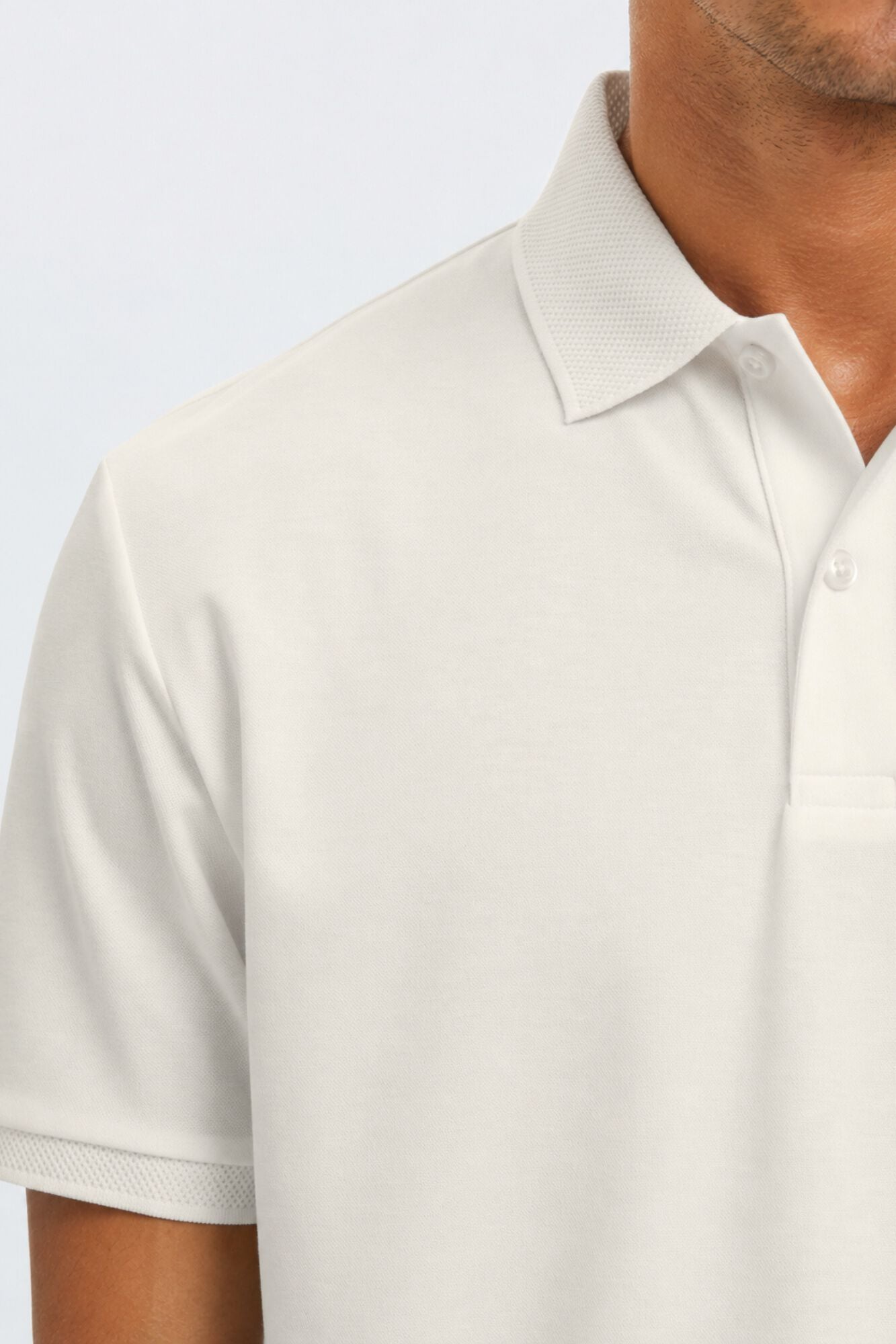 Selected Polo b&aacute;sico em piqu&eacute;