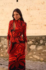 Panambi Vestido Mali Vermelho