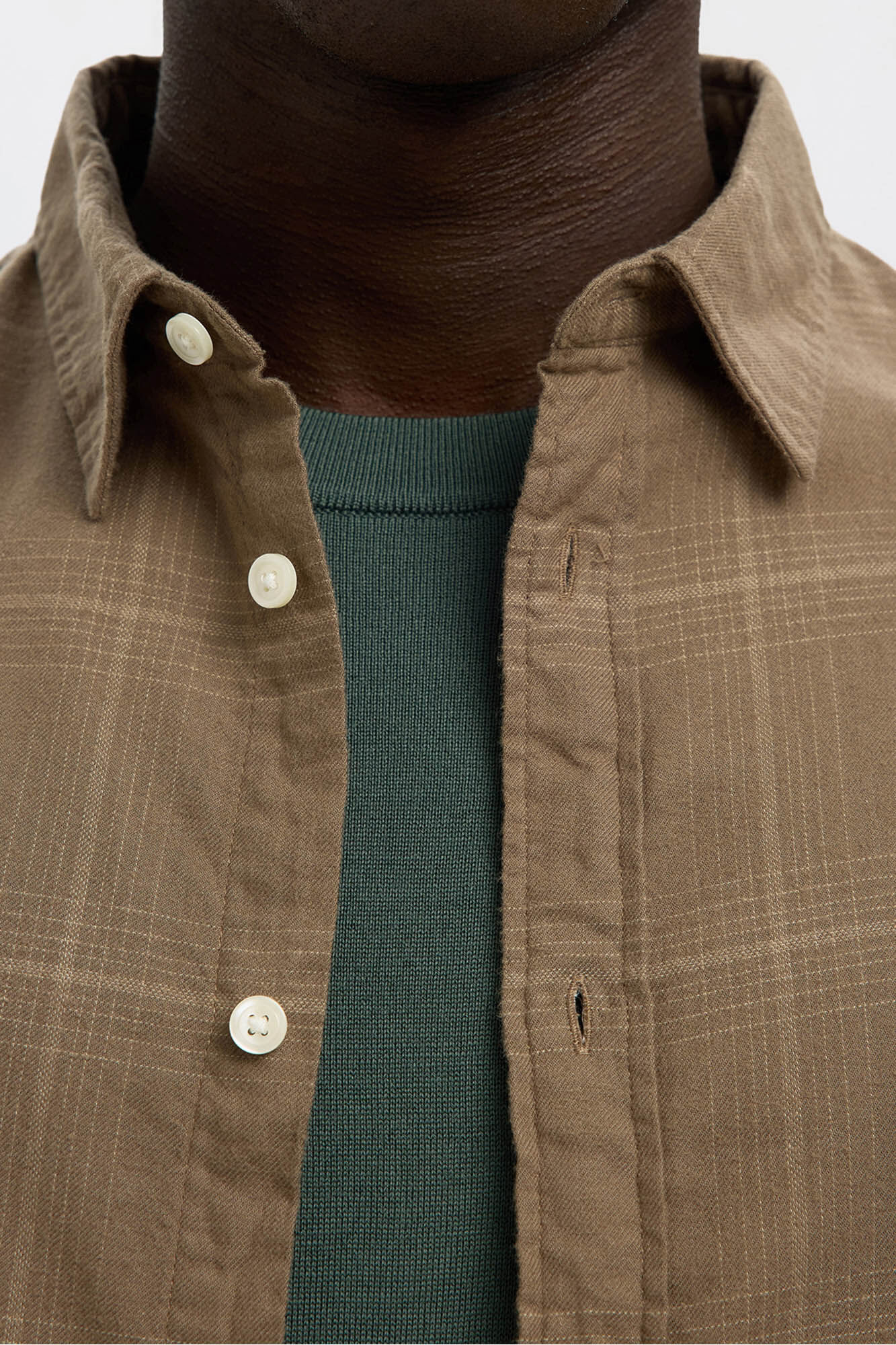 Selected Camisa de manga comprida com corte slim