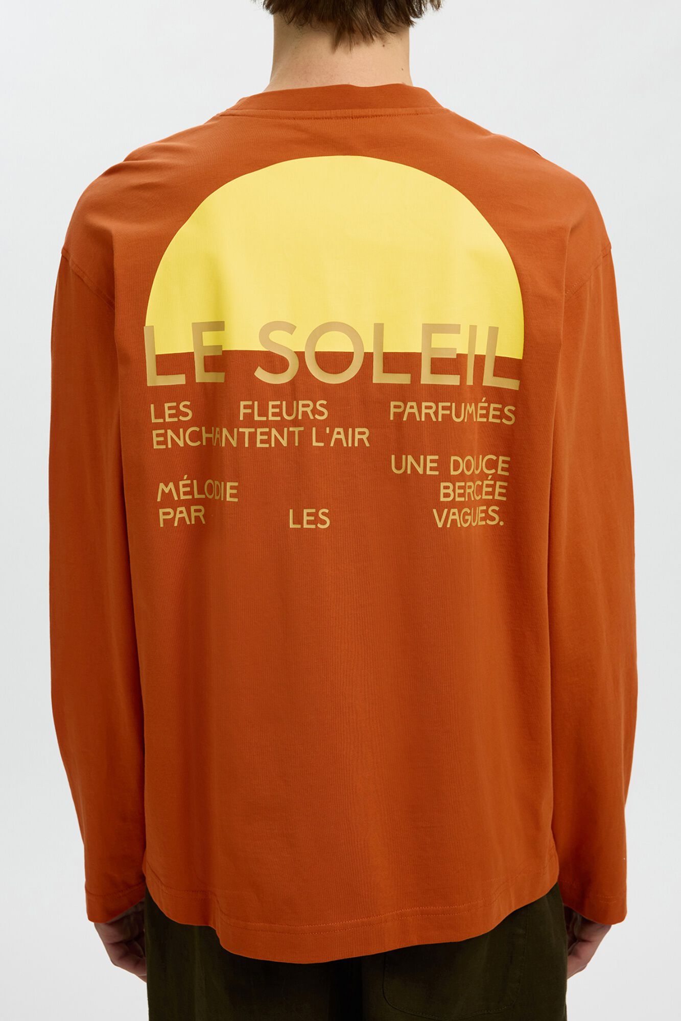 Selected Camiseta de manga larga print