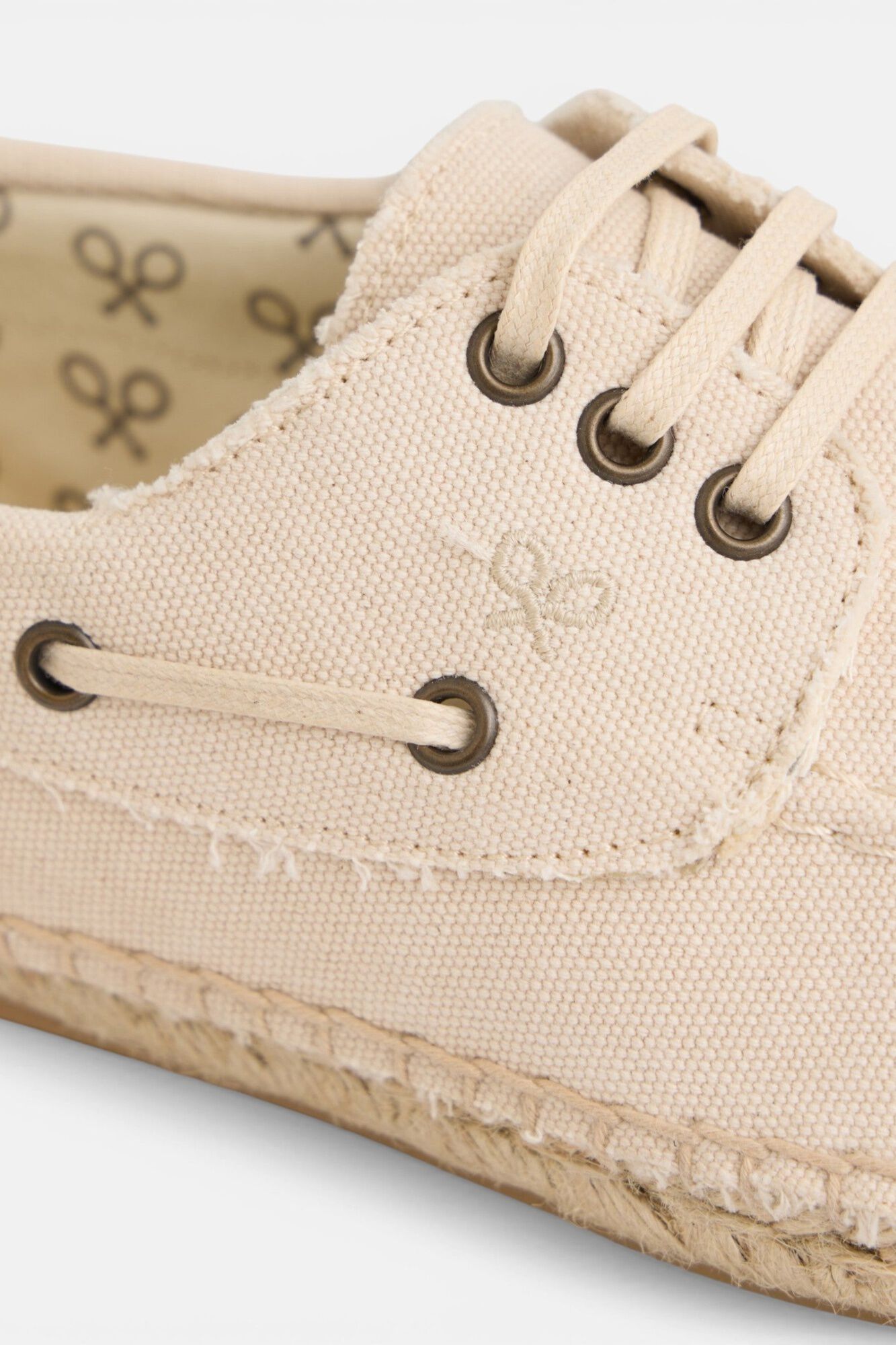 Silbon Nautical covered espadrille