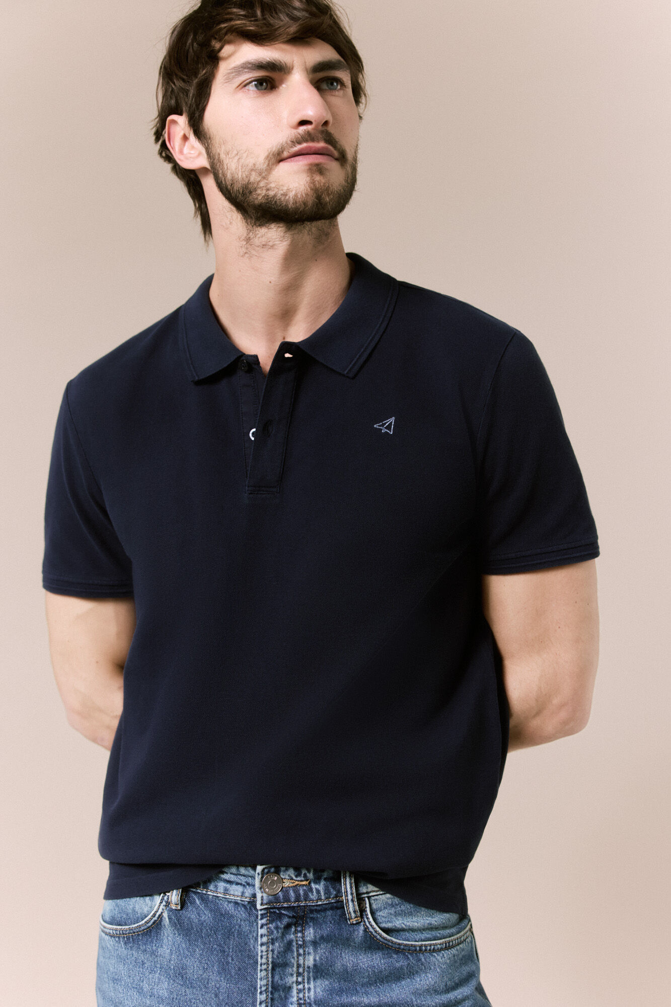 OOTO Piqu&eacute; basic polo shirt