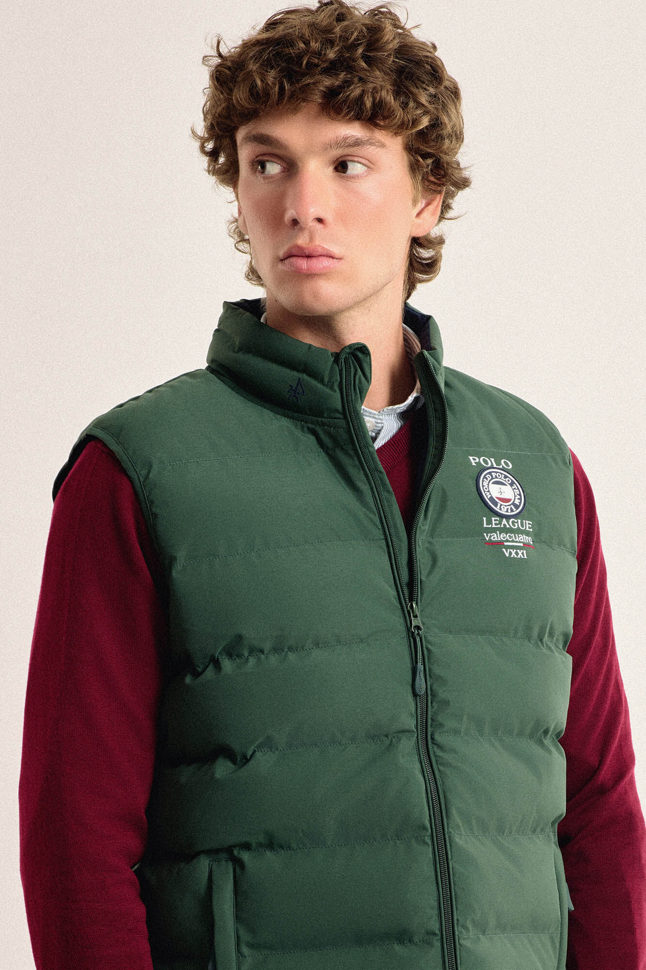 Valecuatro Colete acolchoado verde, modelo Shield Verde