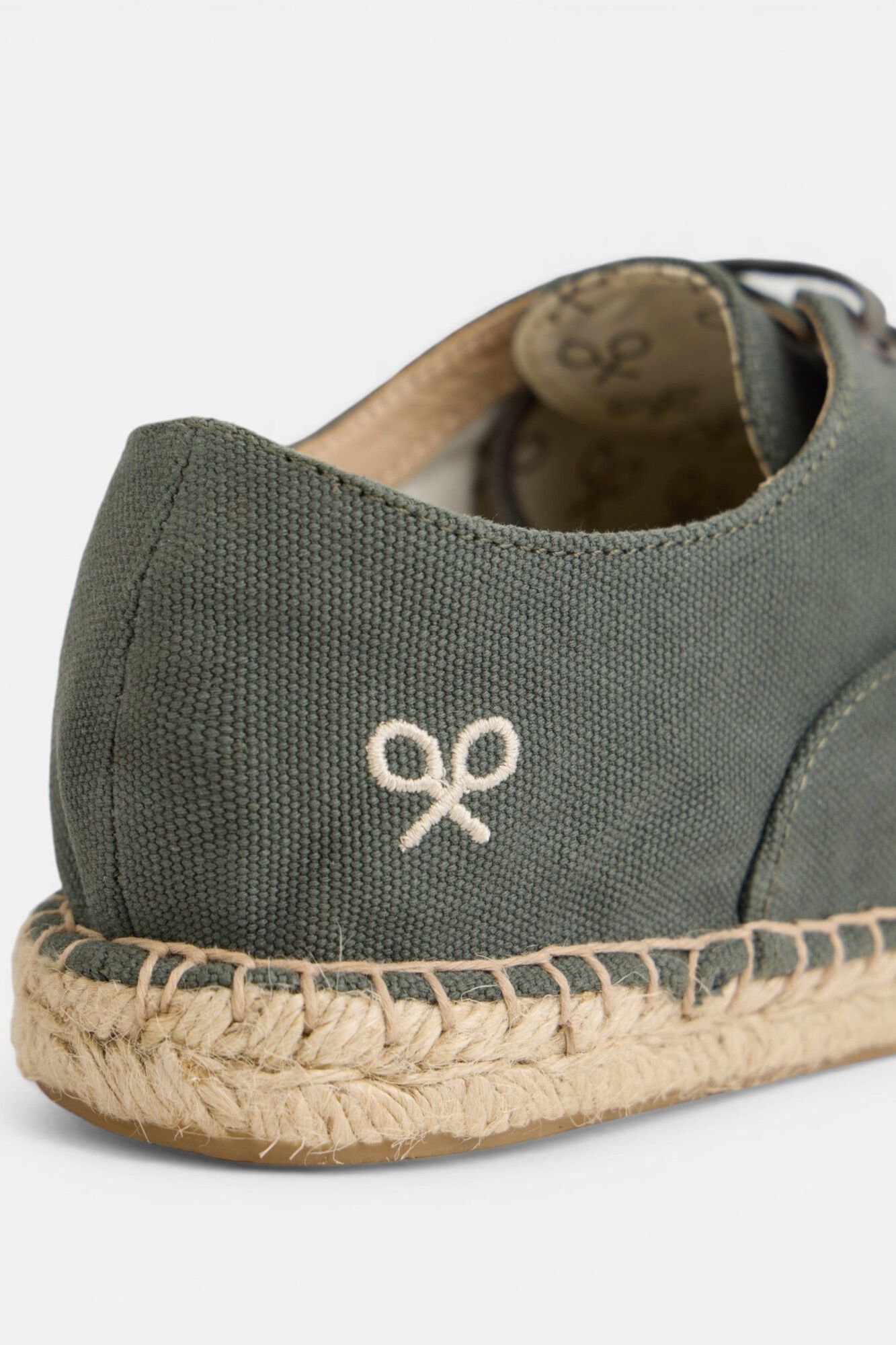 Silbon Sporty covered espadrille Green