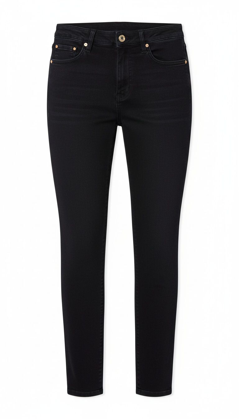 Cortefiel Jeans Sensational Pitillo Negro