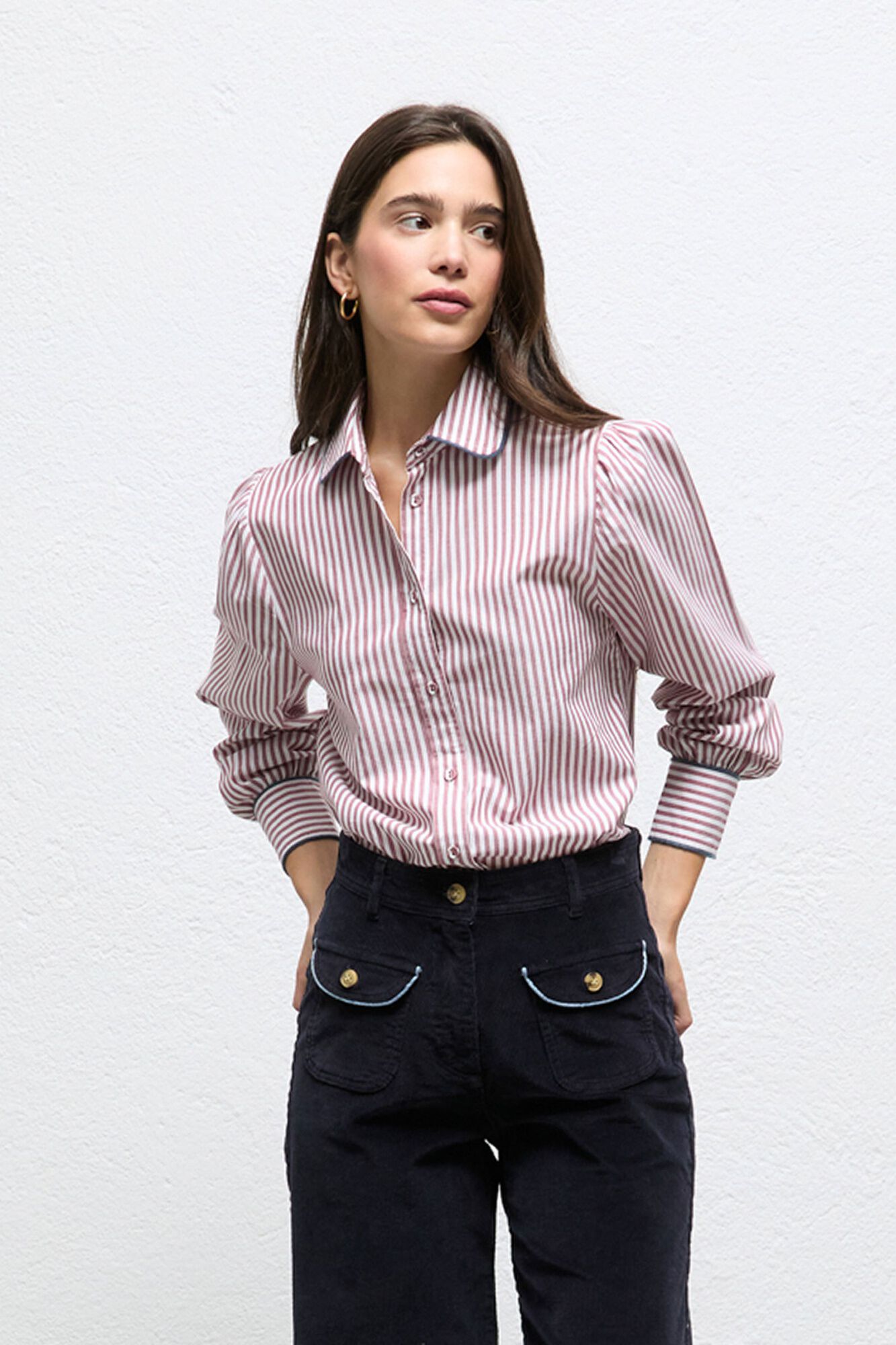 El Ganso Camisa Sabine Contraste Rayas