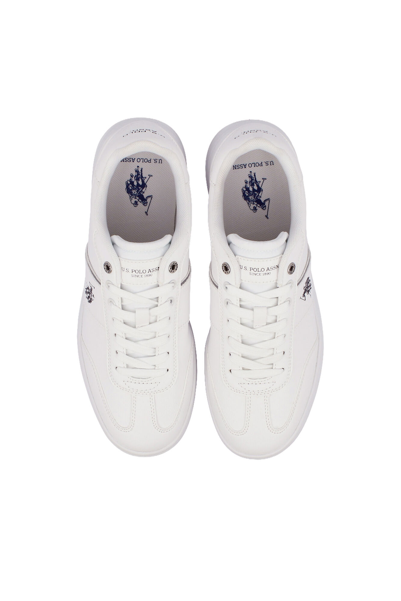 Us Polo Cal&ccedil;ado casual de homem Branco