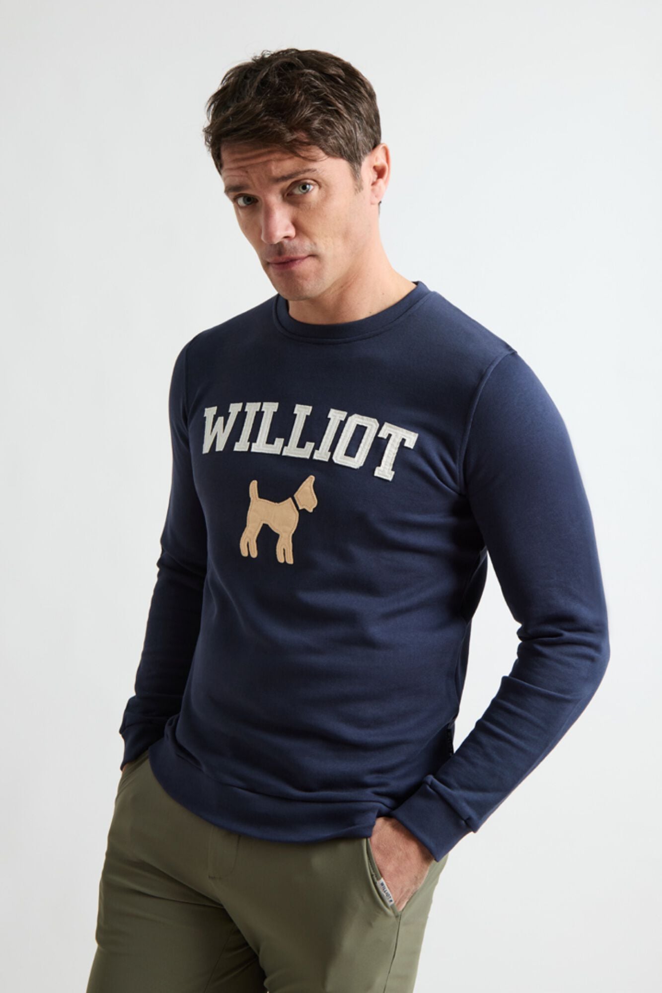 Williot Sweatshirt Williot Tipo Patch Azul
