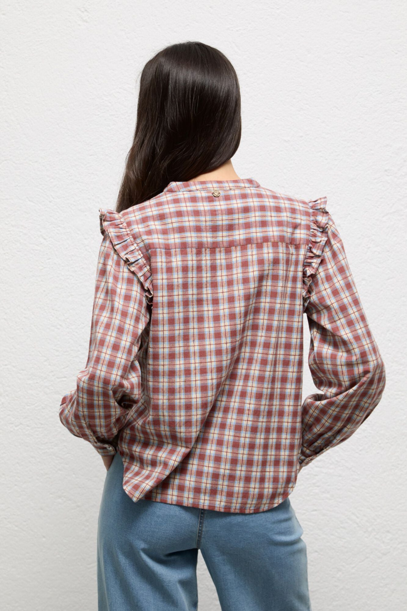 El Ganso Blusa Rosie Cuadros