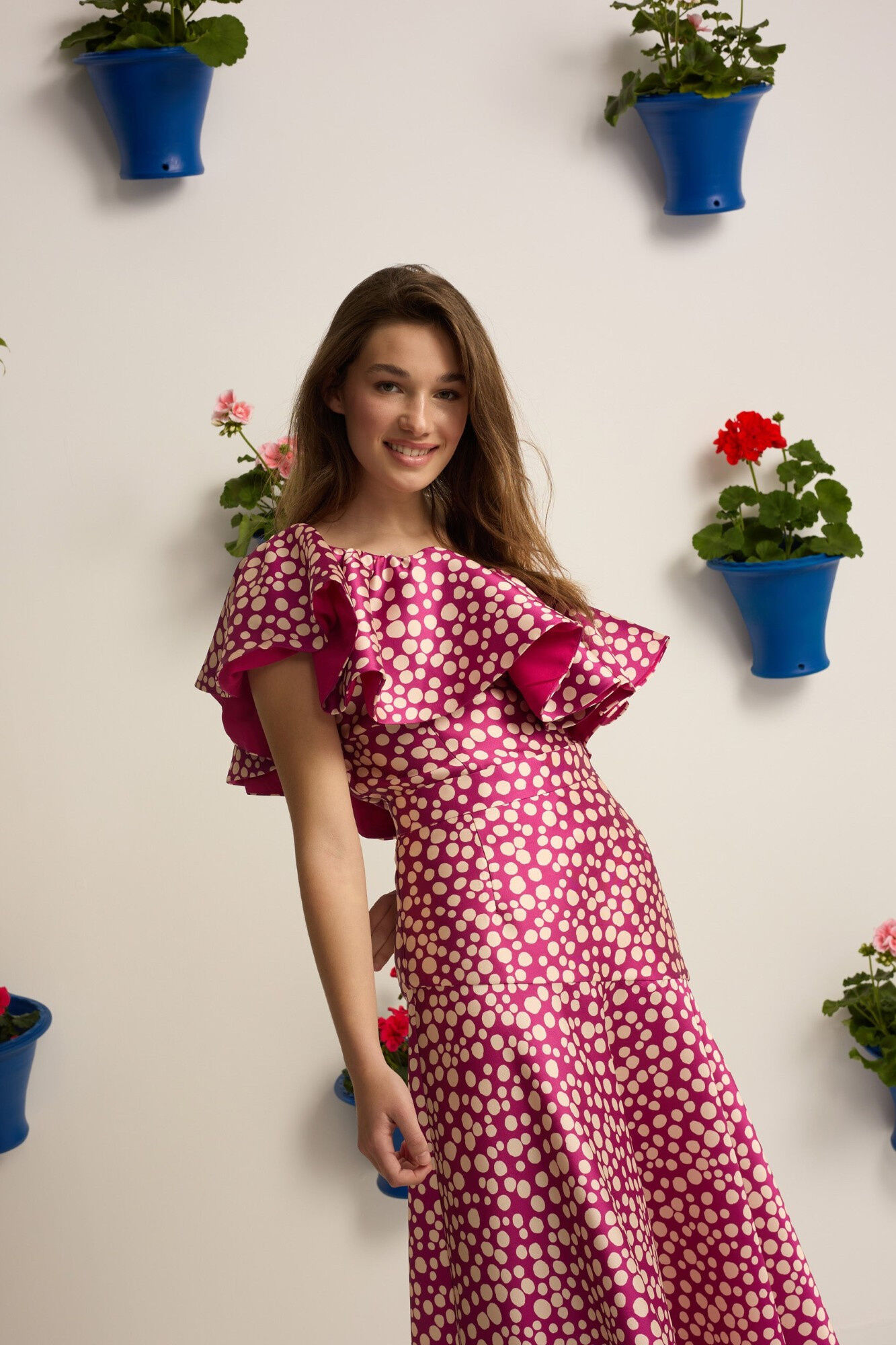 Silbon Top Event Collection estampado Roxo