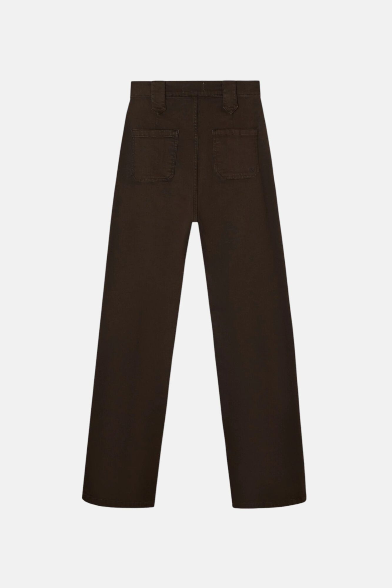 Silbon Cal&ccedil;a jeans reta com fivelas Castanho