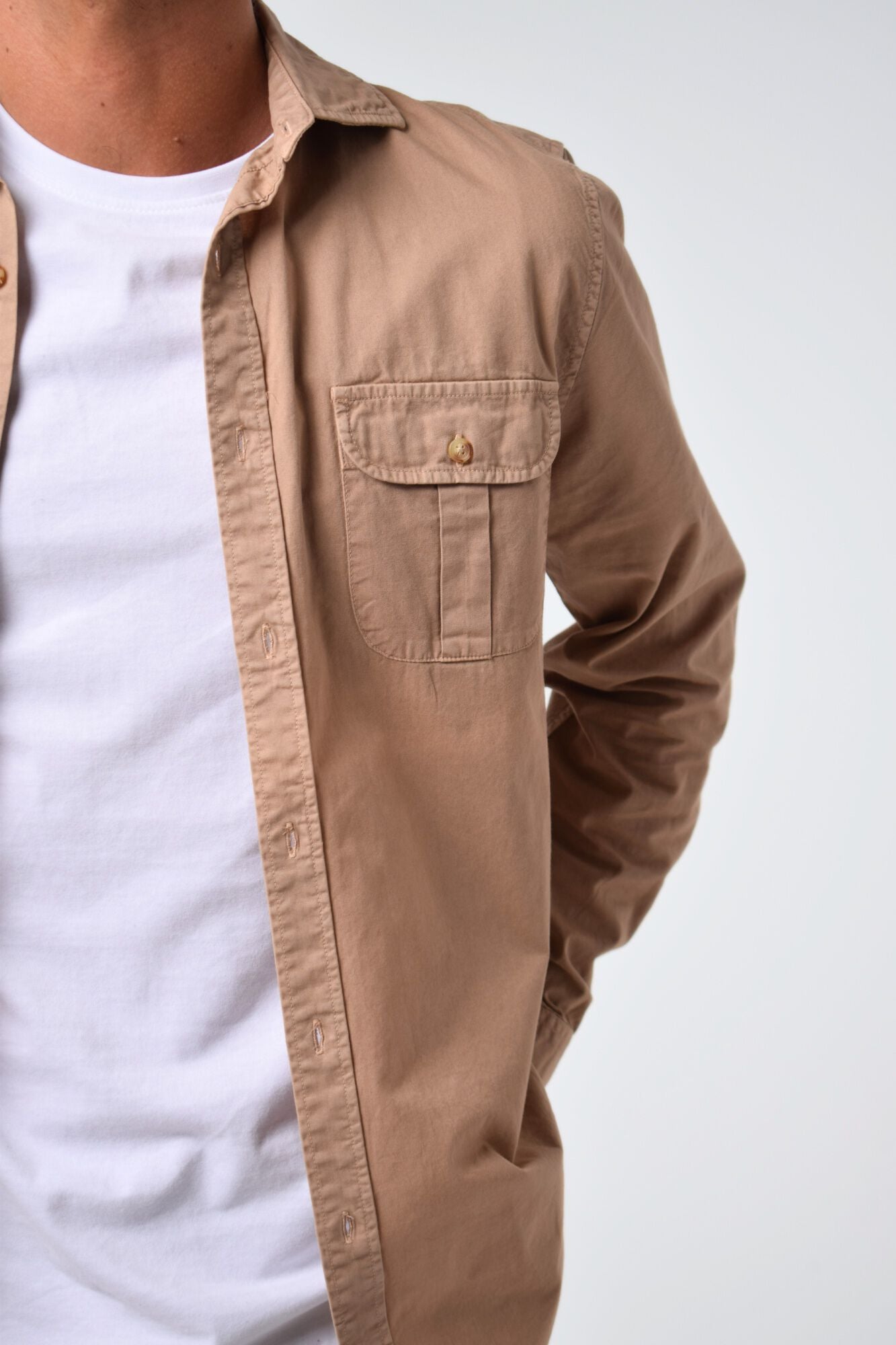 Cloking Camisa Bolsillos