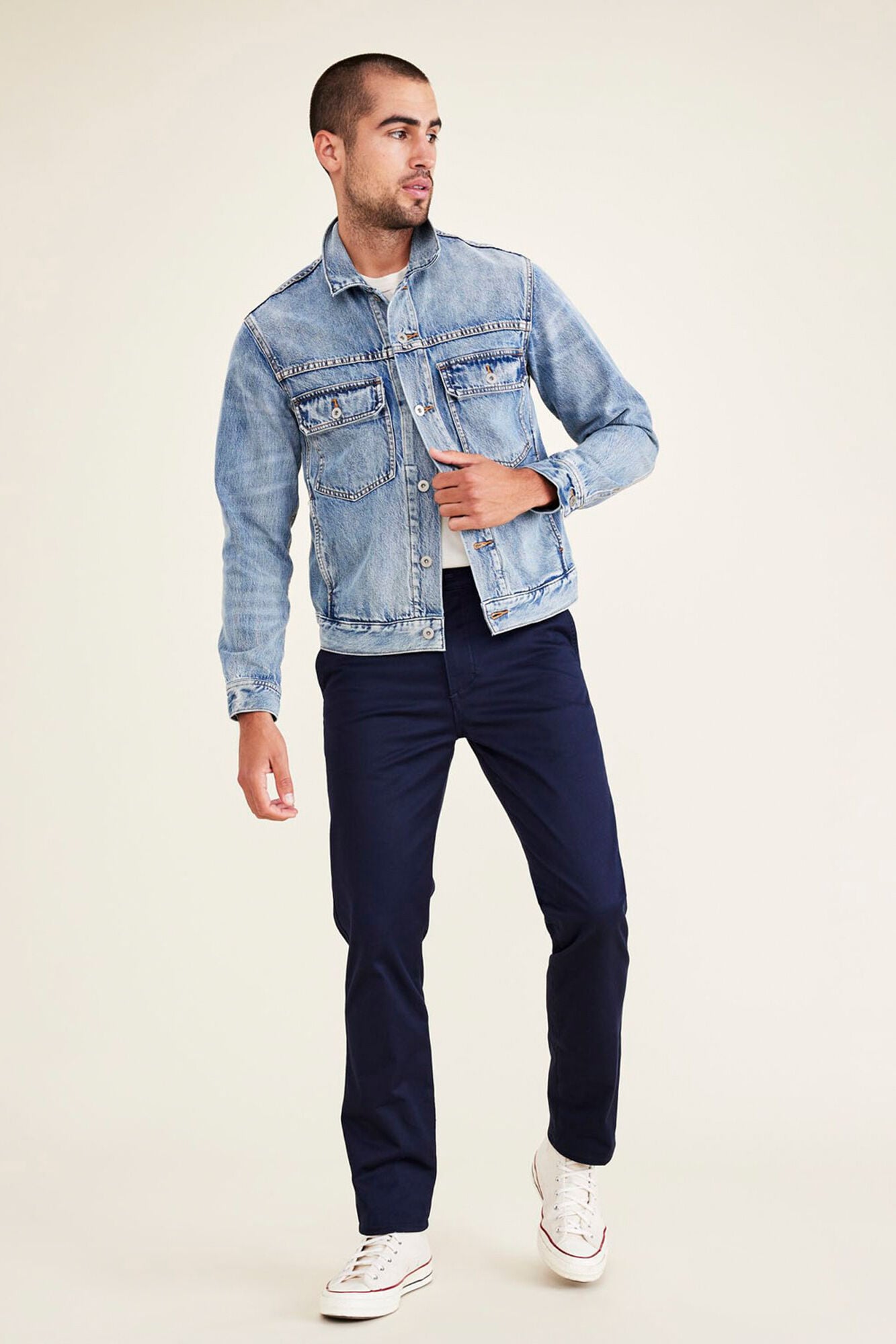 Dockers Cal&ccedil;as chino slim Original Azul