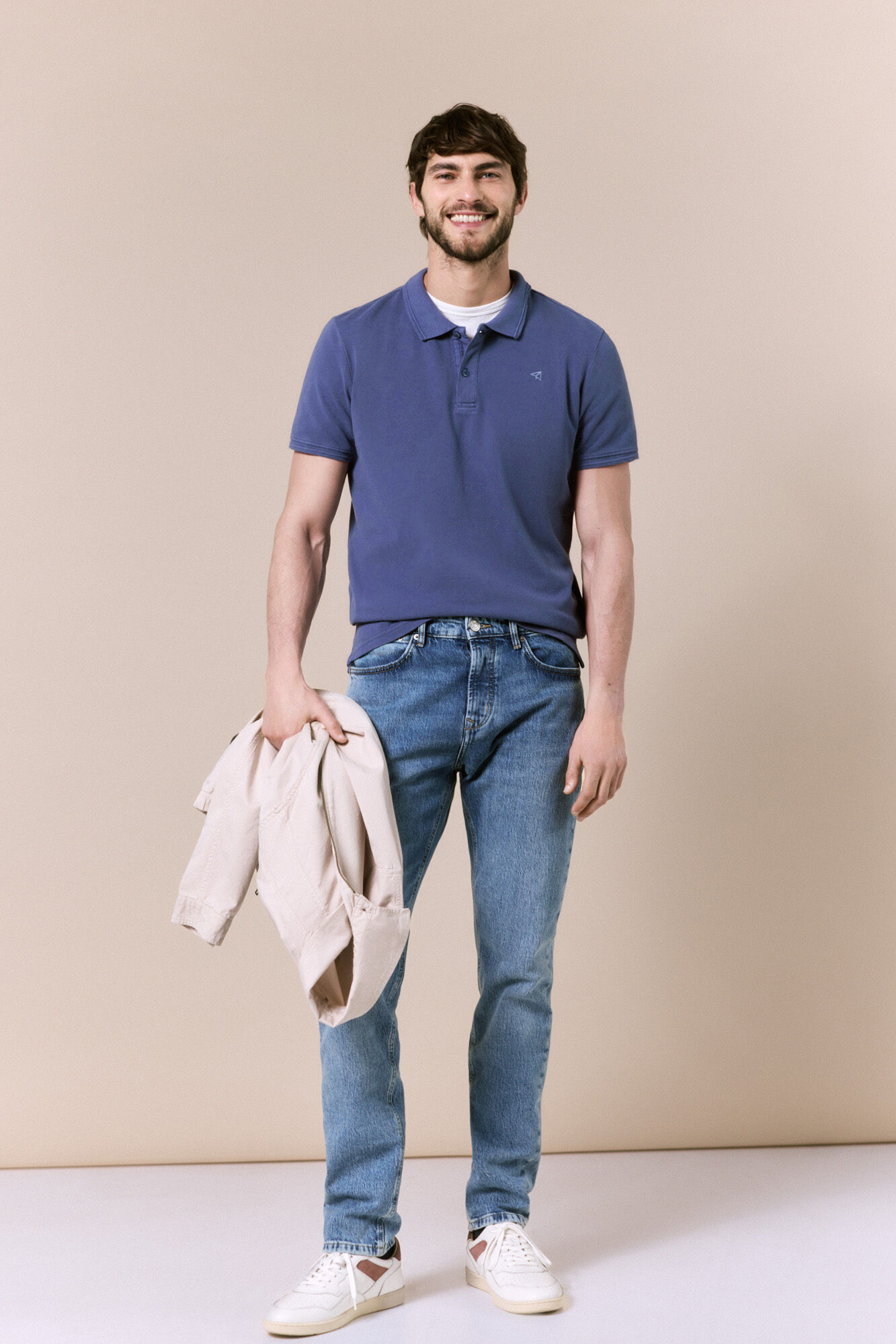 OOTO Piqu&eacute; basic polo shirt