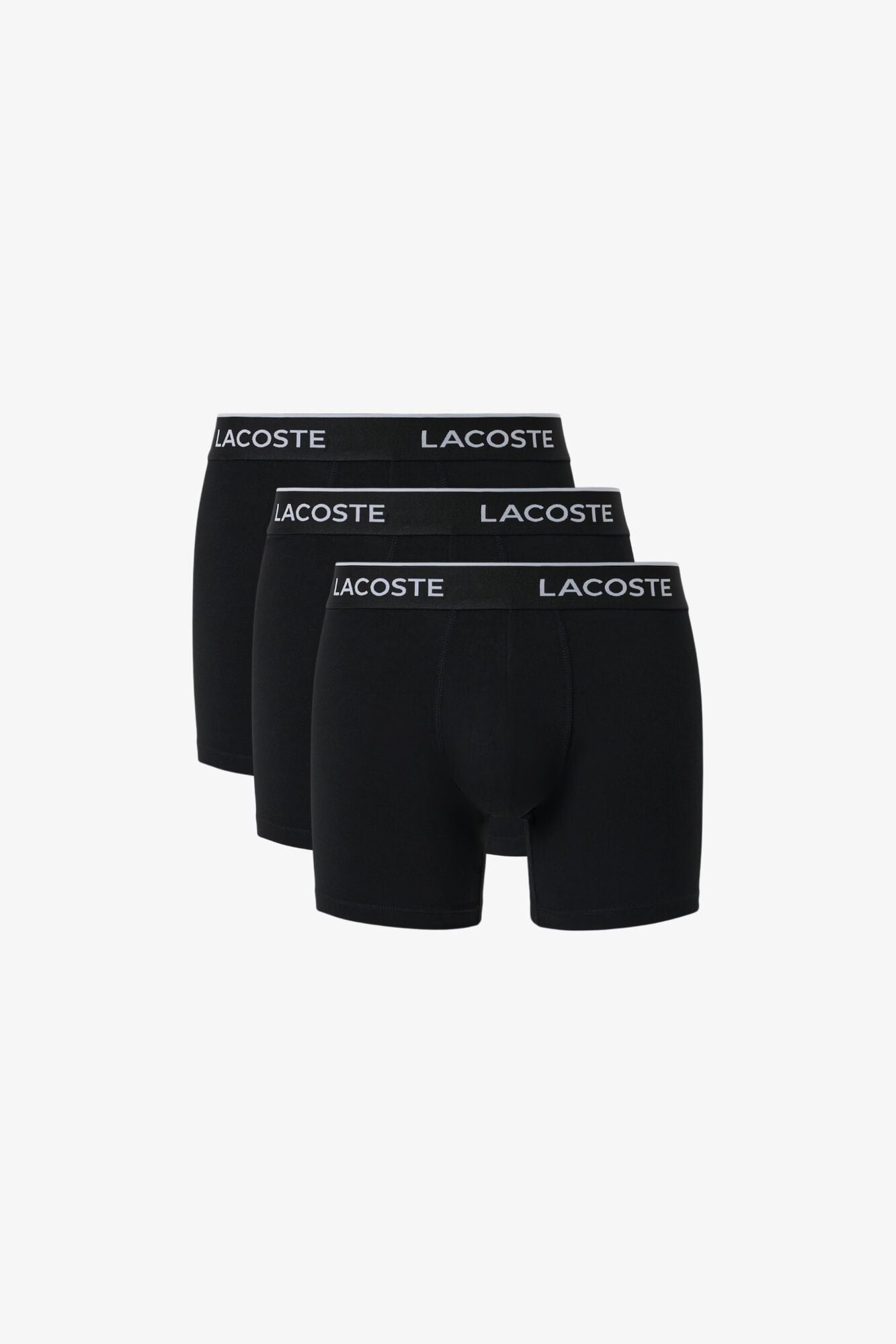 Lacoste Pack 3 b&oacute;xer cintura el&aacute;stica
