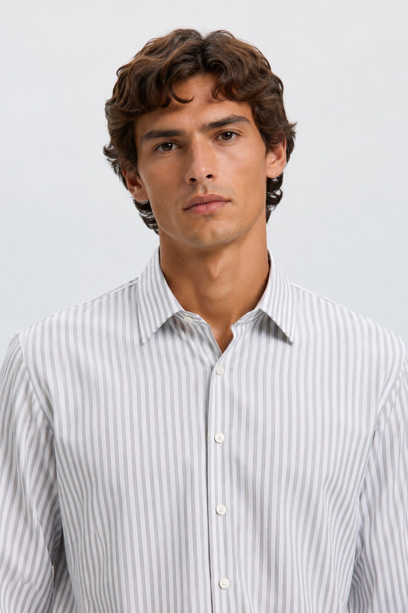 Selected Camisa de vestir slim fit Impress&atilde;o