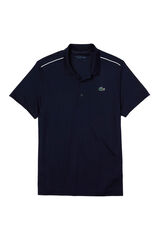 Lacoste Debrum contrastante nos ombros e nas extremidades das mangas Azul