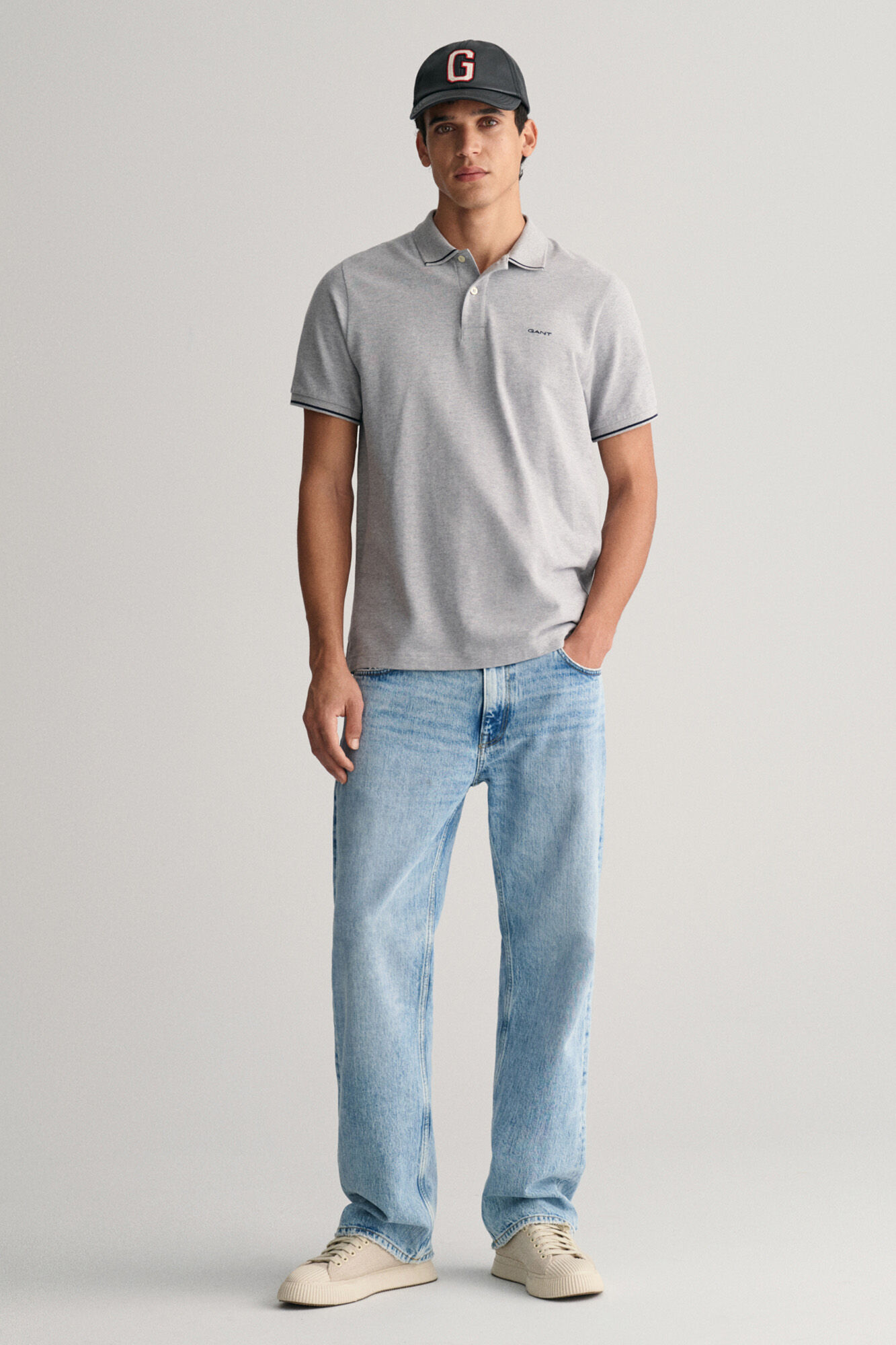 Gant Tipped Piqu&eacute; Polo Shirt