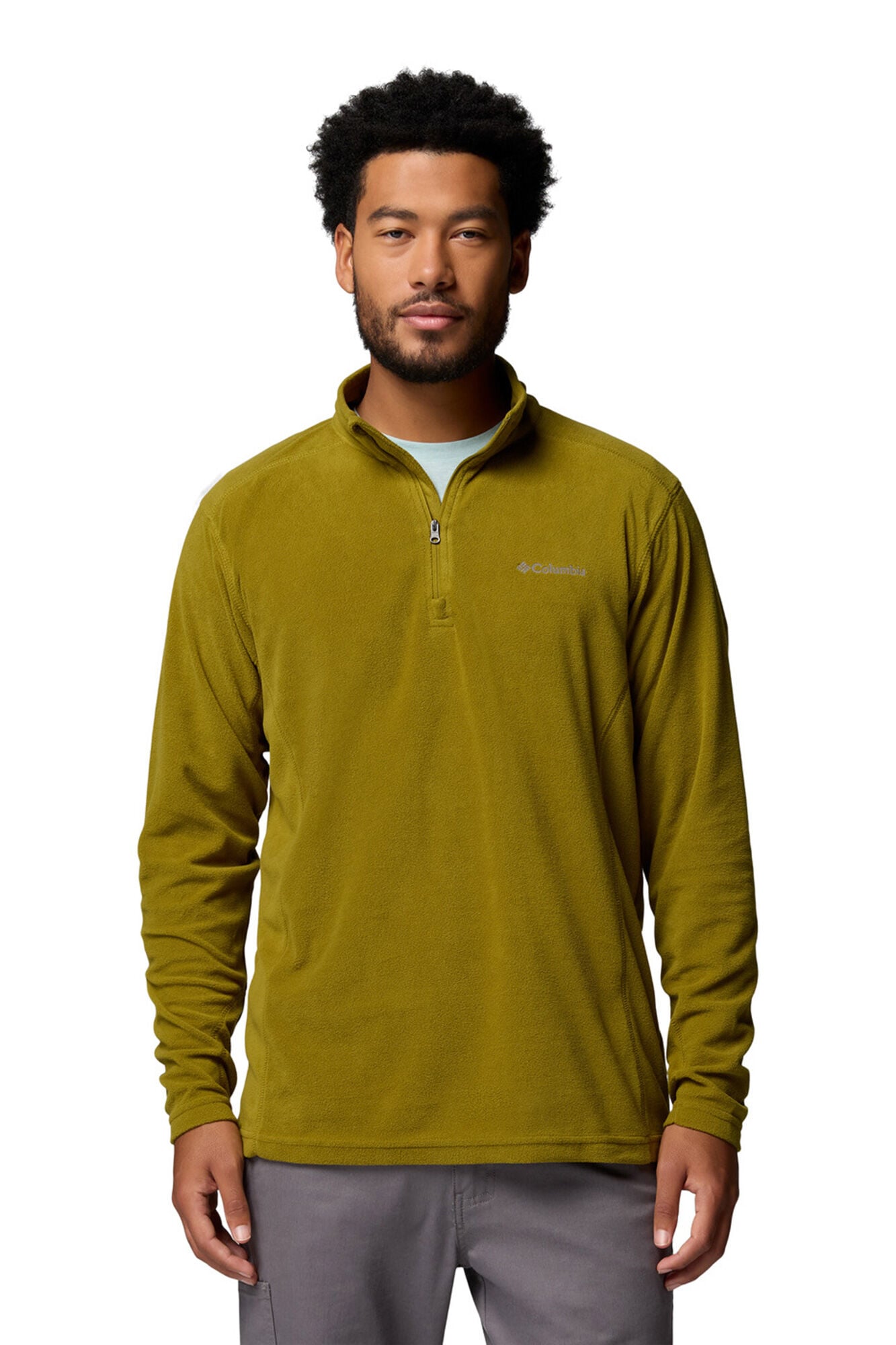 Columbia Forro polar com meio fecho-&eacute;clair Klamath Range&trade; II Verde