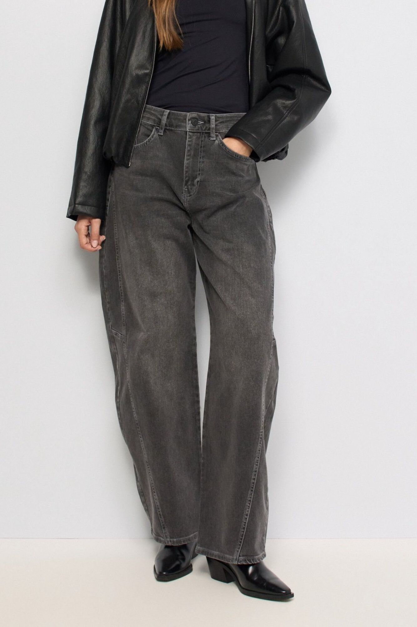 Salsa Jeans Jeans barrel Preto