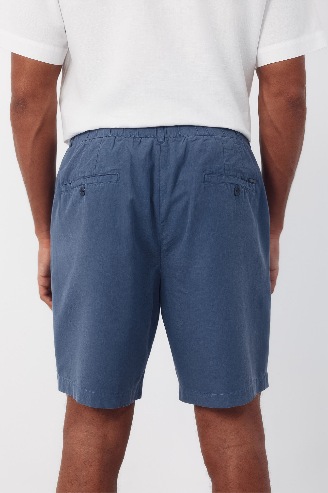 Cortefiel Bermuda shorts with elastic and regular laces