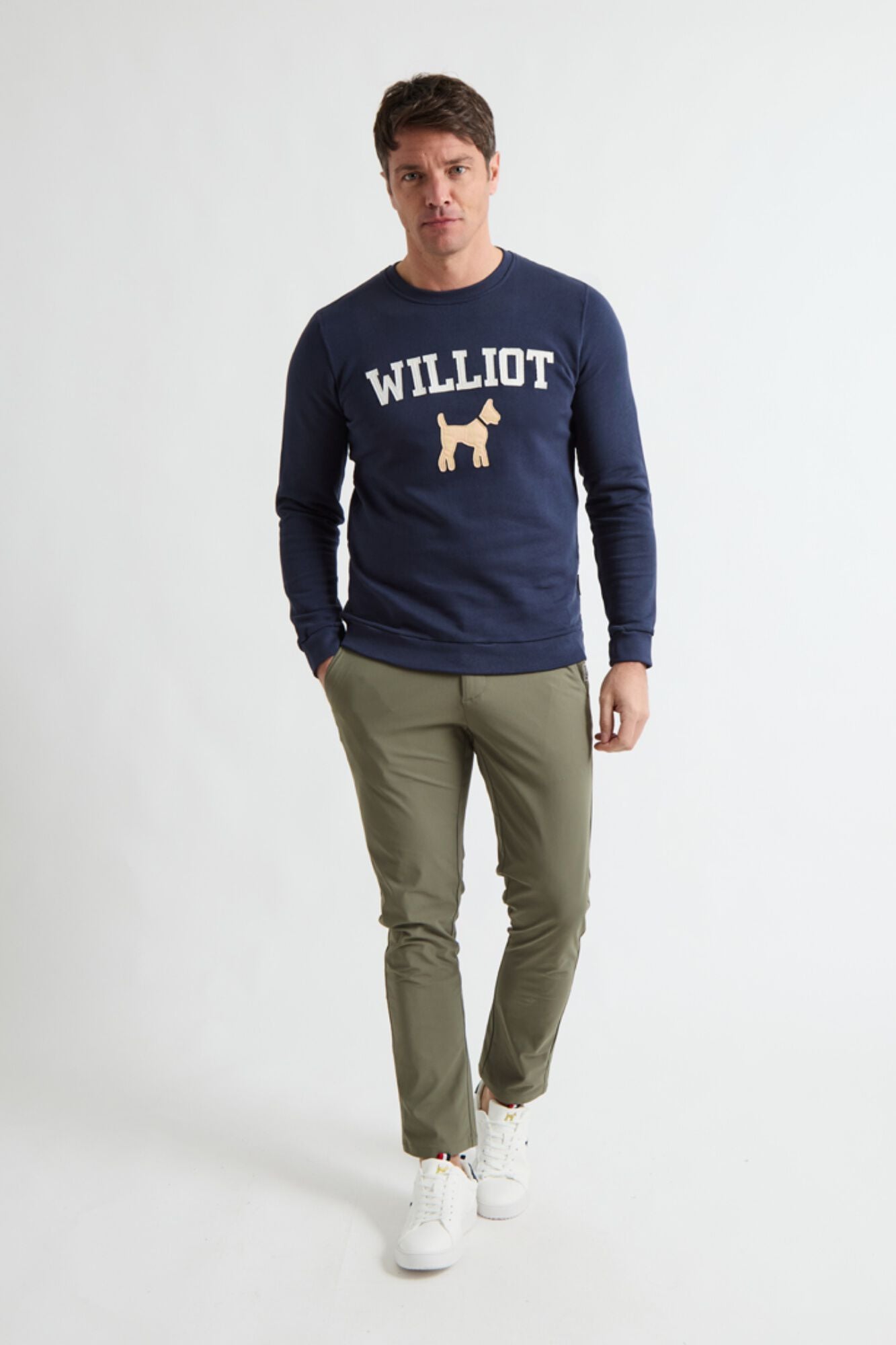 Williot Sweatshirt Williot Tipo Patch Azul