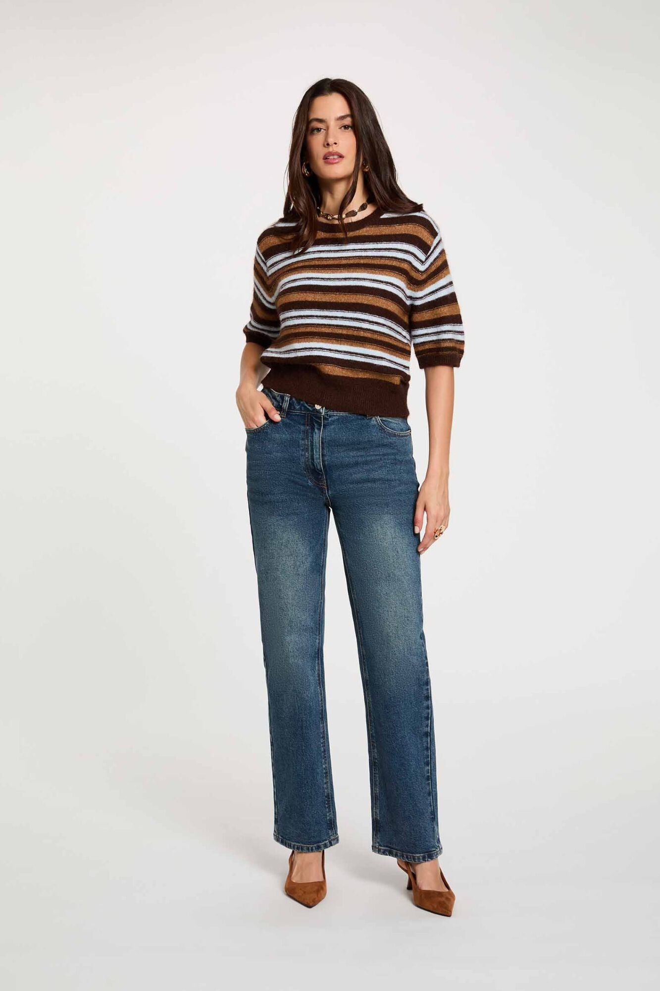 Morgan Jeans retos de cintura alta