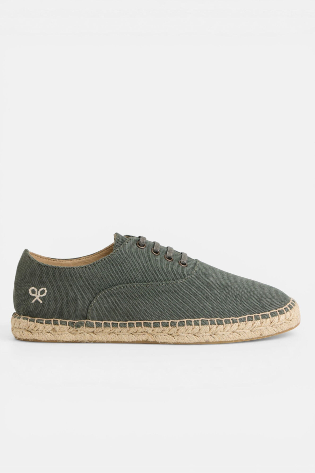 Silbon Sporty covered espadrille Green