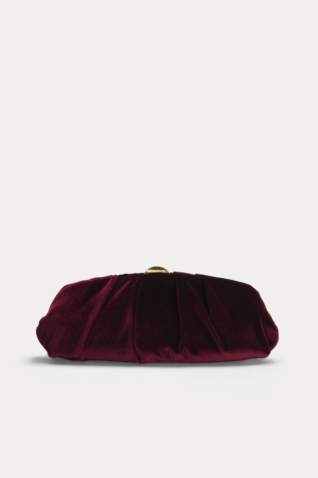 Azarey Velvet handbag Maroon