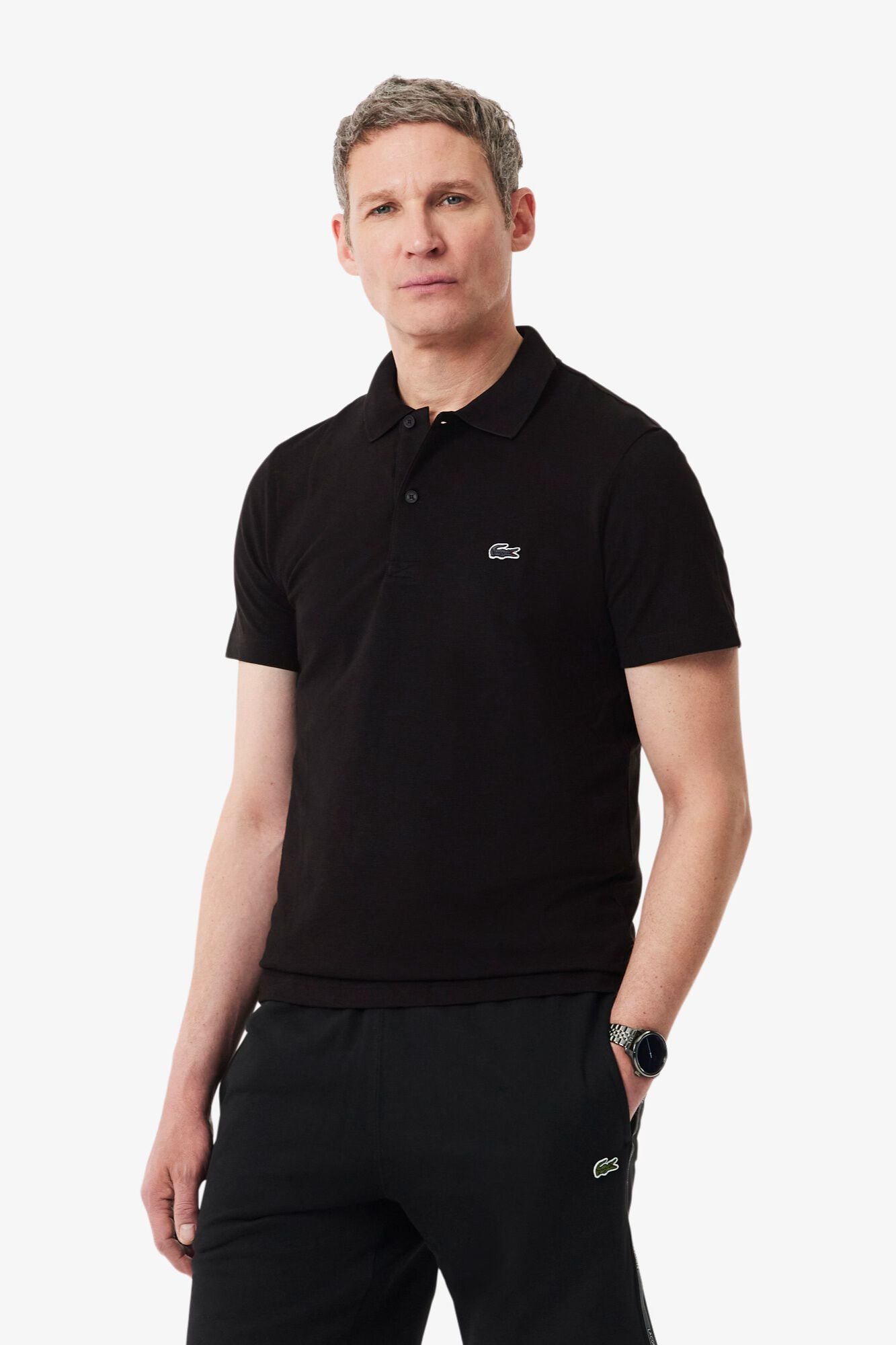 Lacoste Polo manga corta con bordado