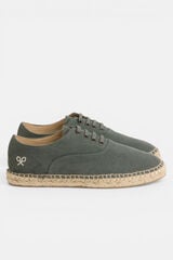 Silbon Sporty covered espadrille Green