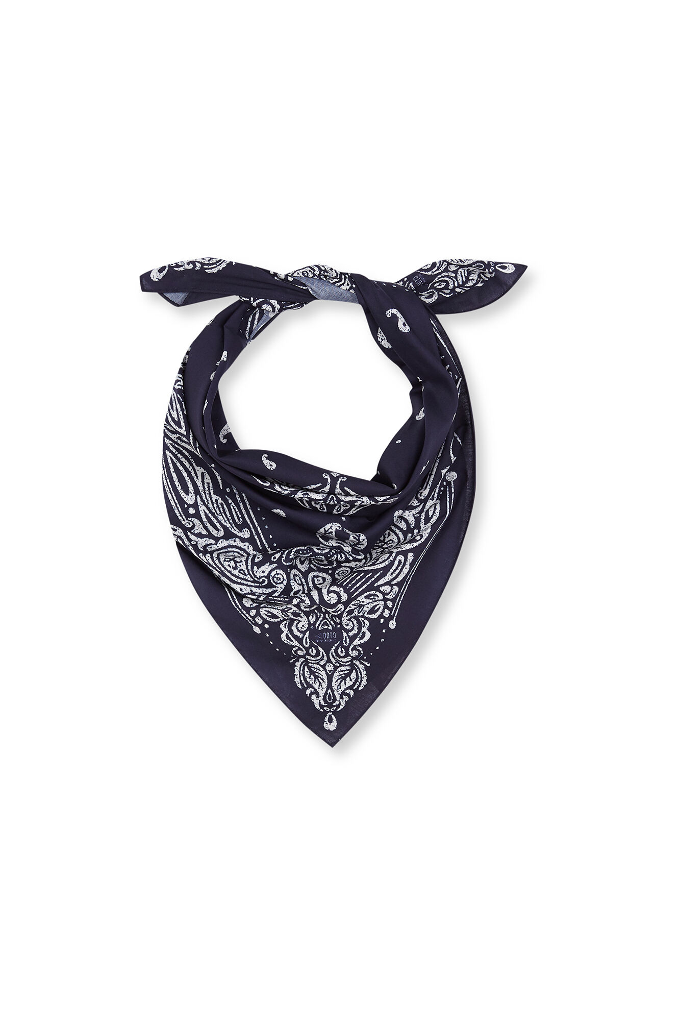 OOTO Bandana estampada Azul marino