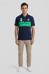 Valecuatro Polo bordado Azul