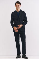 Cortefiel Plain COOLMAX&reg; pants Navy