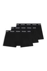 HUGO Pack 3 boxers Preto