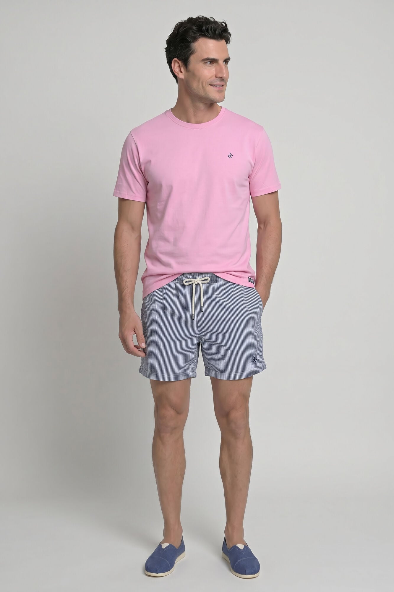 Valecuatro Ba&ntilde;ador estampado a rayas