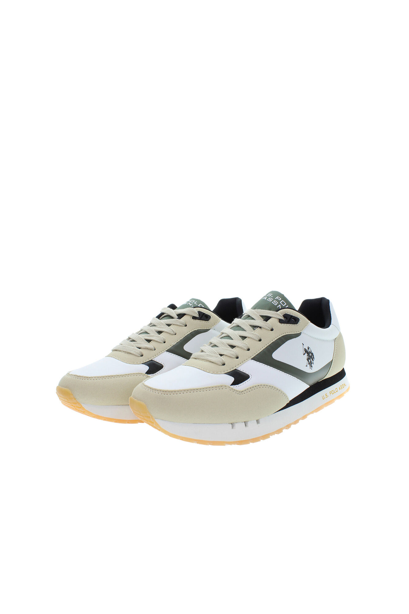 Us Polo Cal&ccedil;ado casual de homem Branco