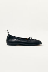 Alohas Rosalind leather ballet flats Black
