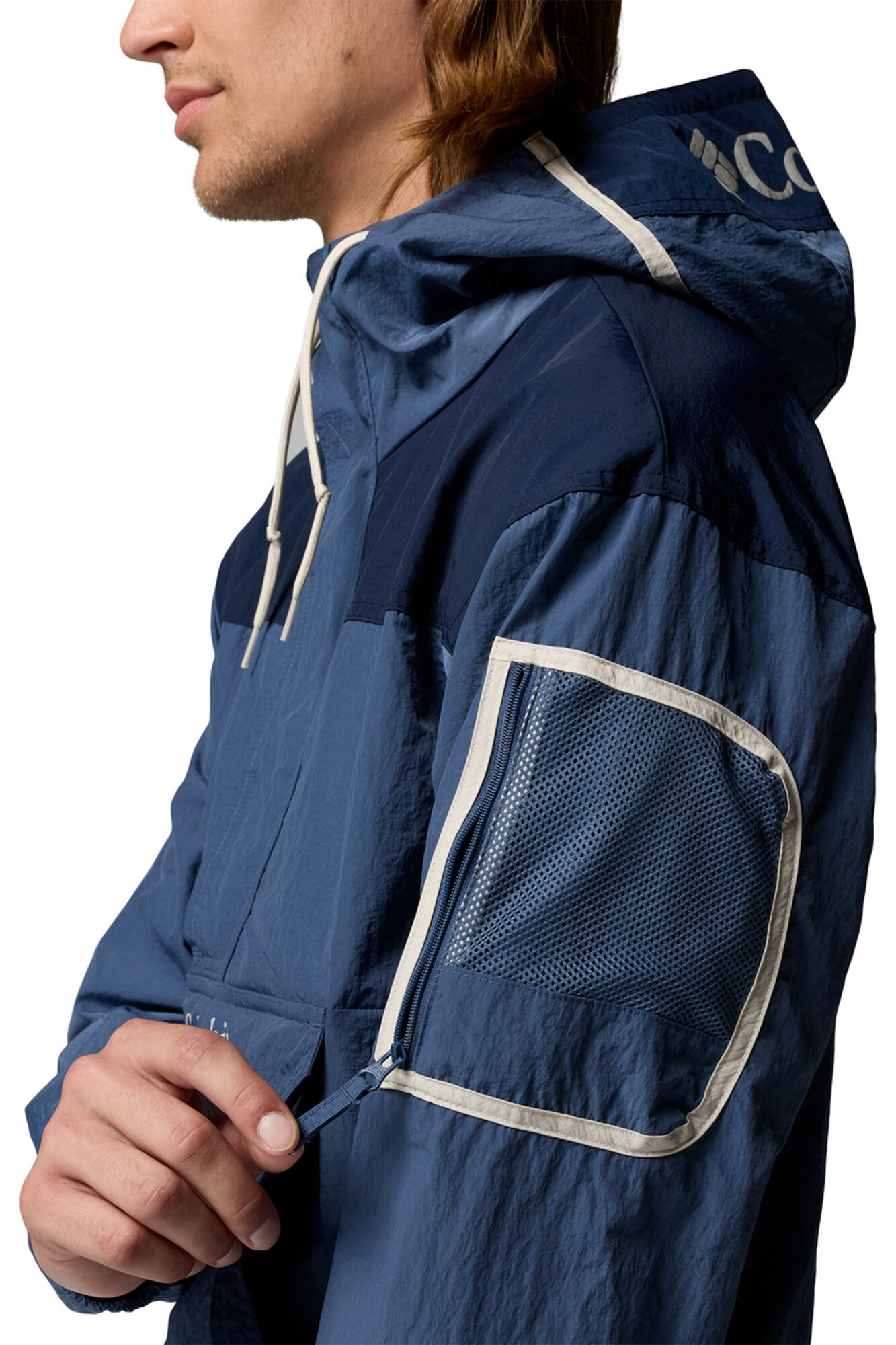 Columbia Anorak cortavientos Challenger&trade; Azul