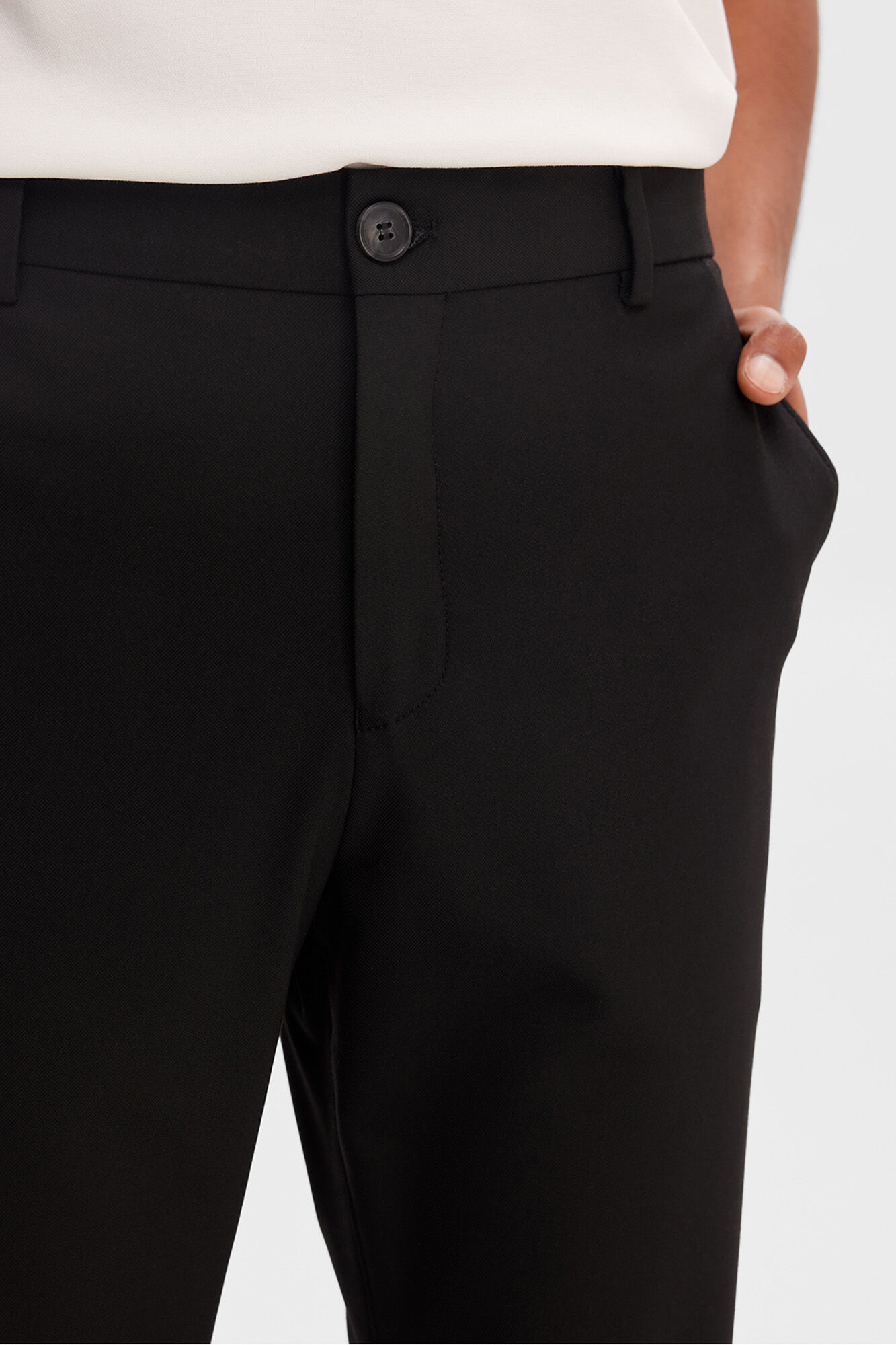 Selected Cal&ccedil;a formal Slim Fit Preto