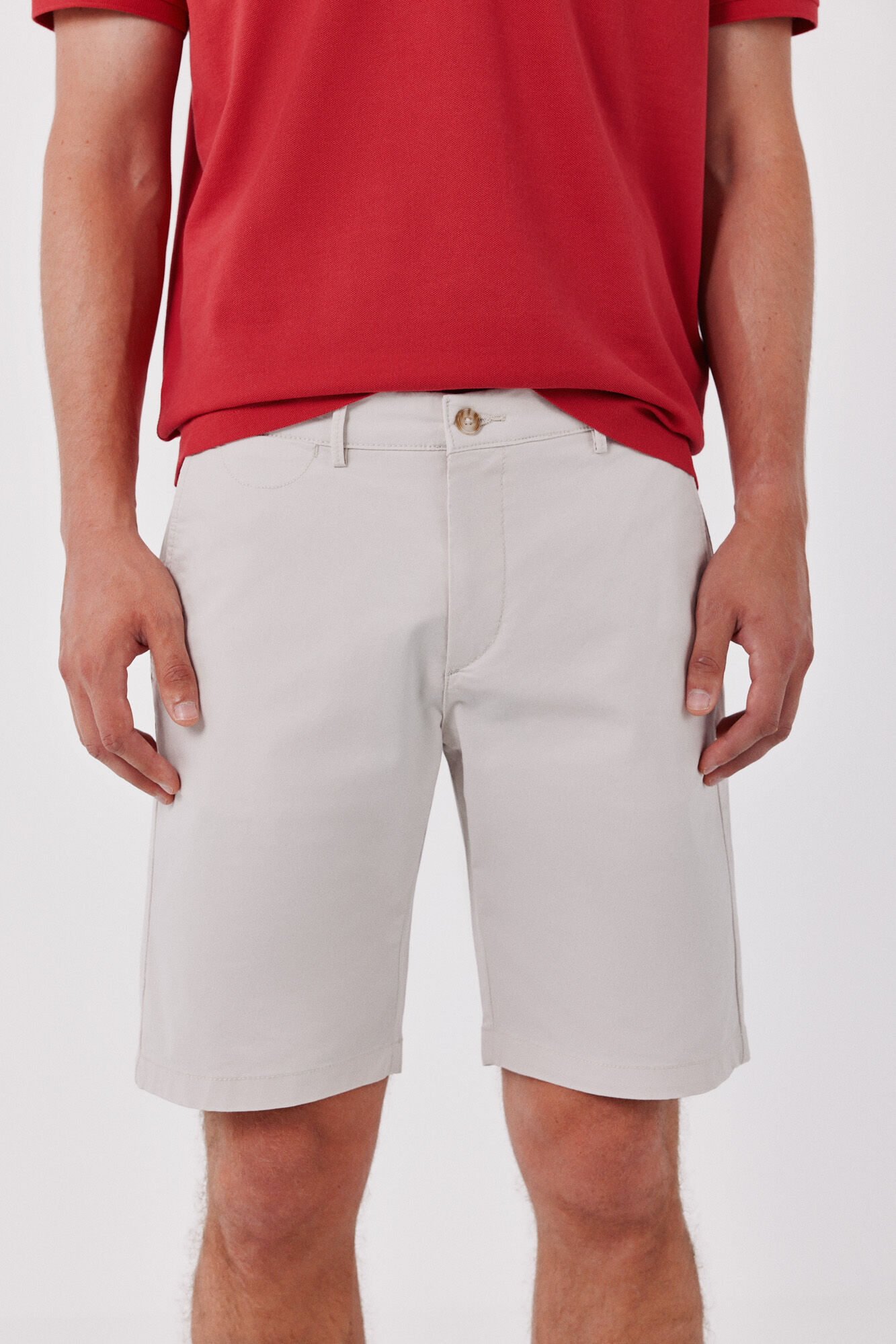 Cortefiel Basic regular Bermuda shorts
