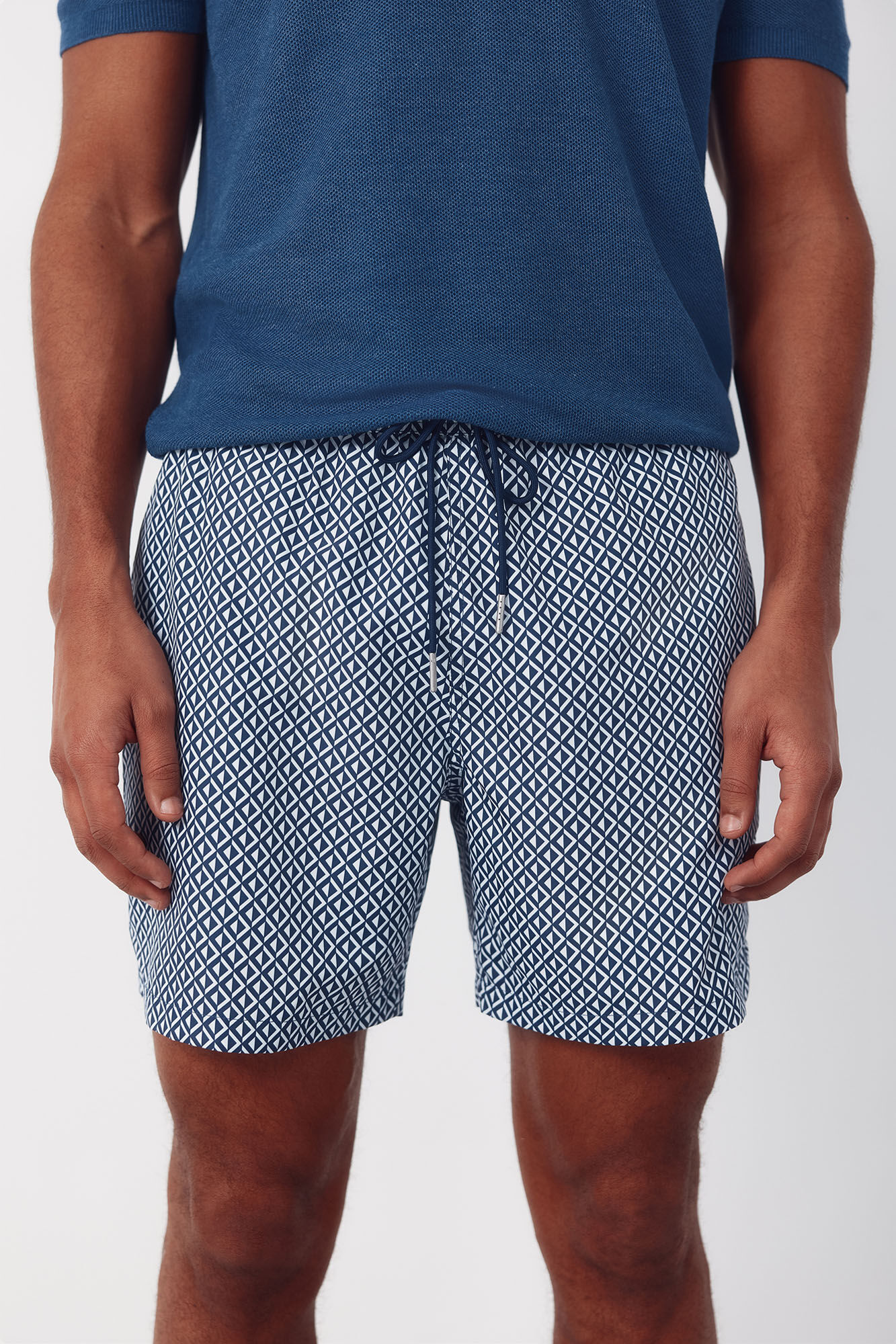 Cortefiel Diamond print swimwear