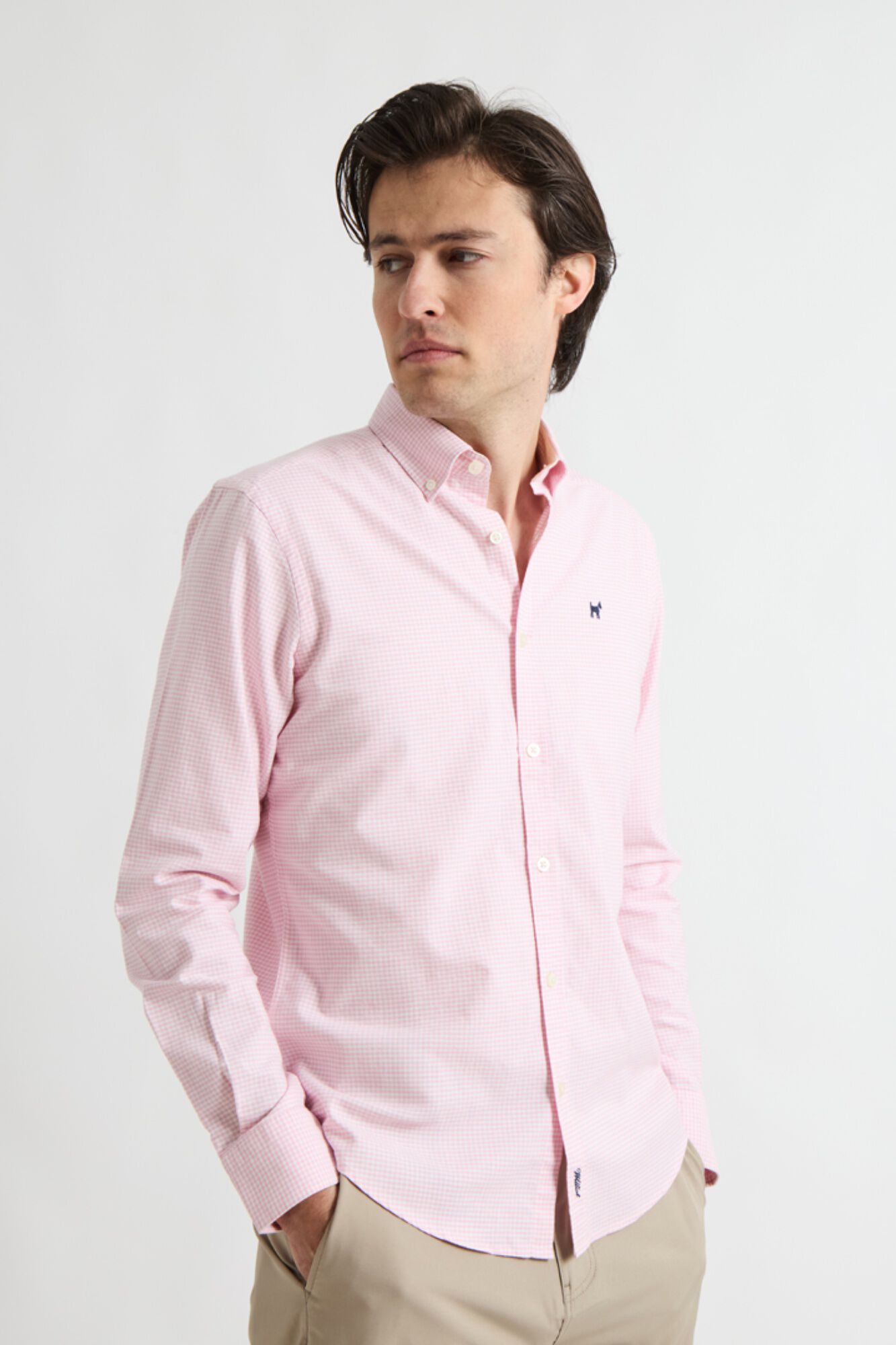 Williot Camisa mini pied-de-poule