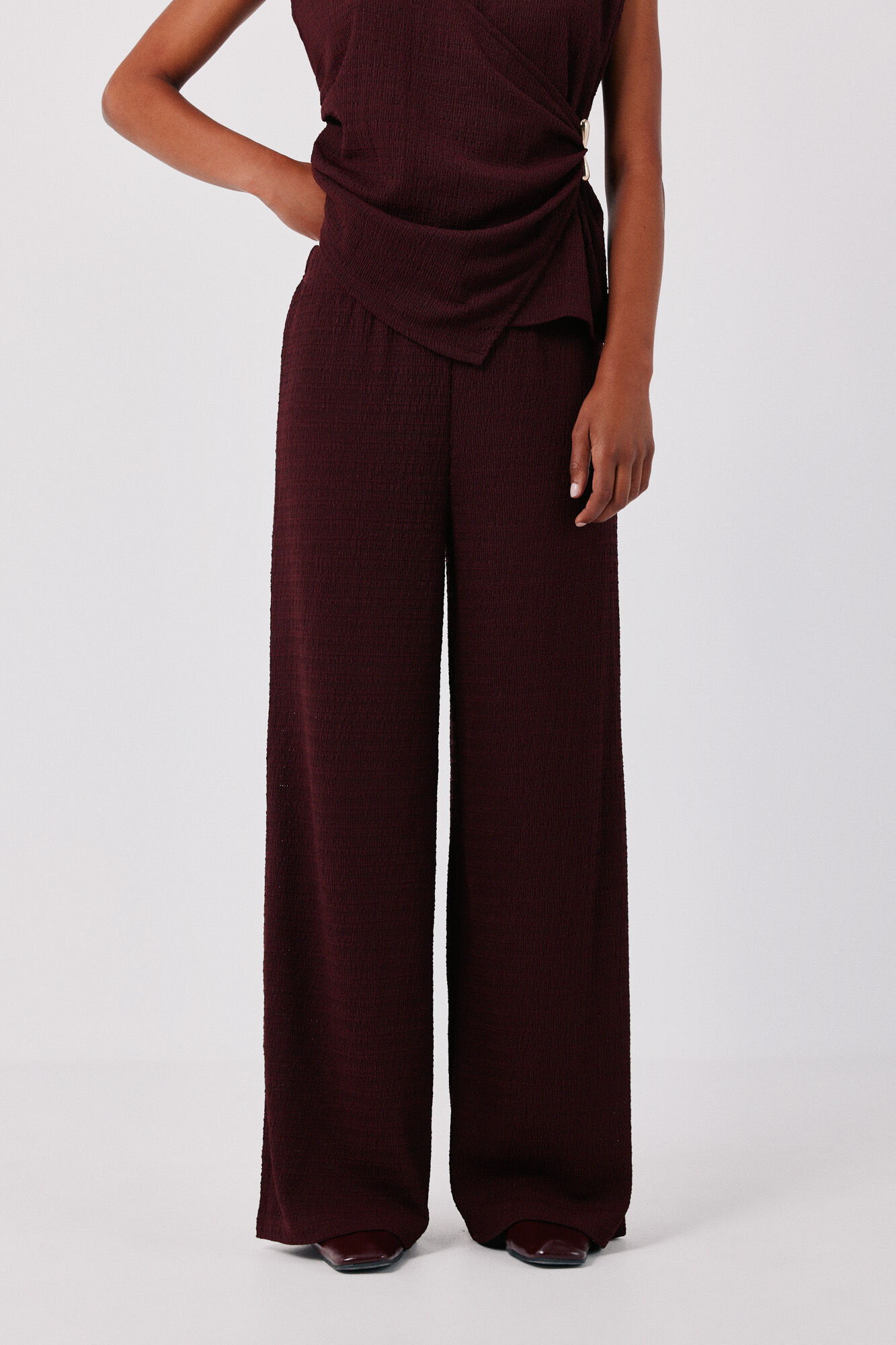 Cortefiel Wide knit trousers