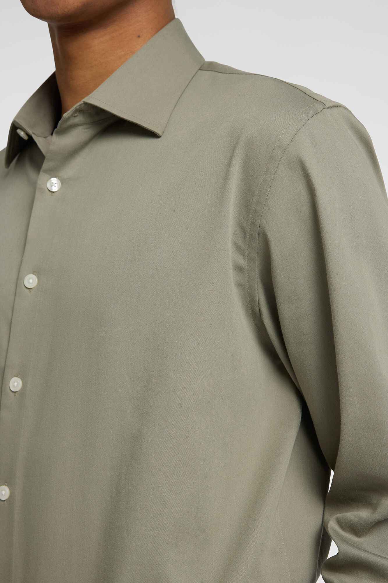 Selected Camisa de vestir slim fit Verde