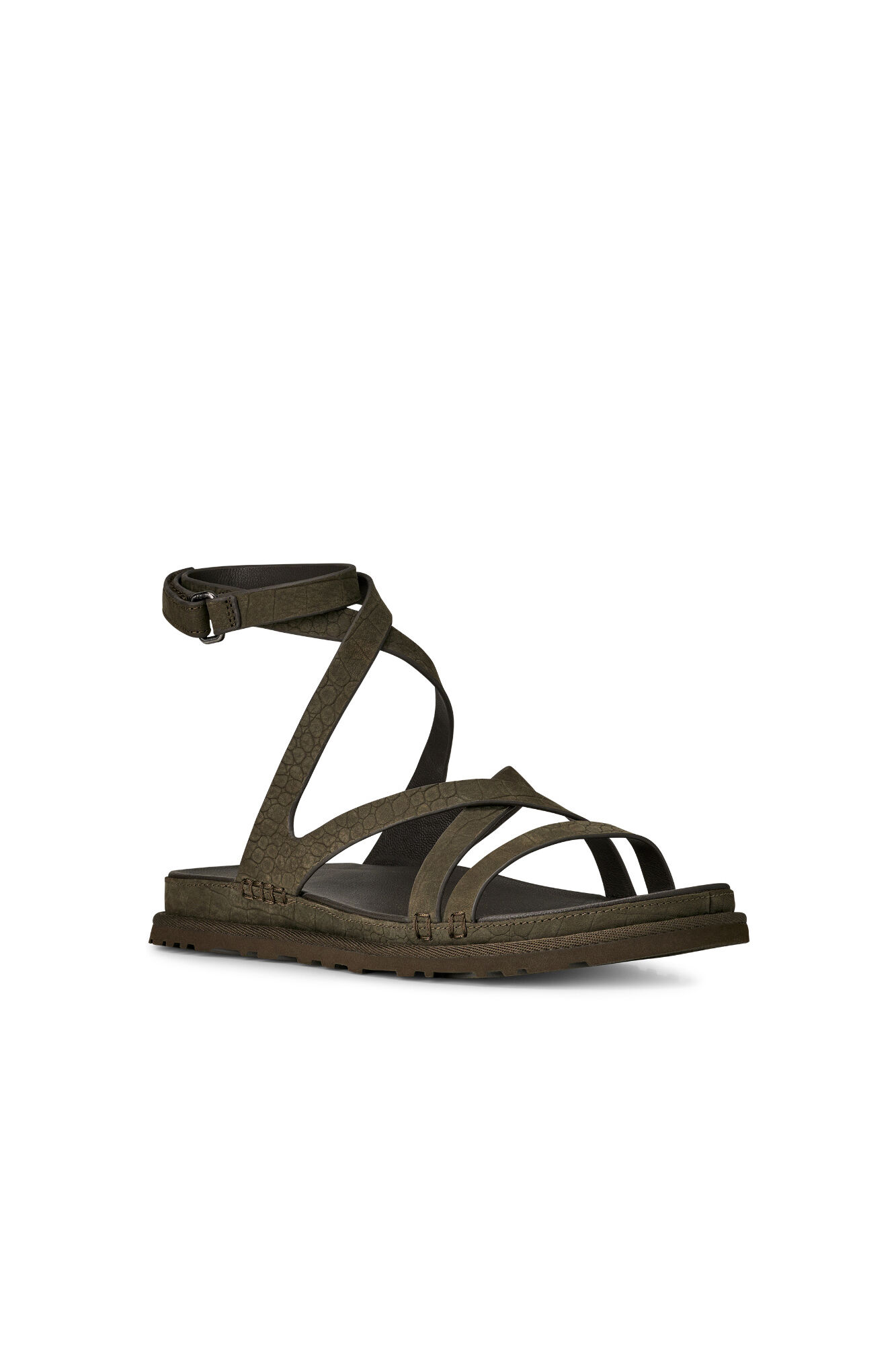 UGG Sand&aacute;lias GoldenGaze com tira no tornozelo