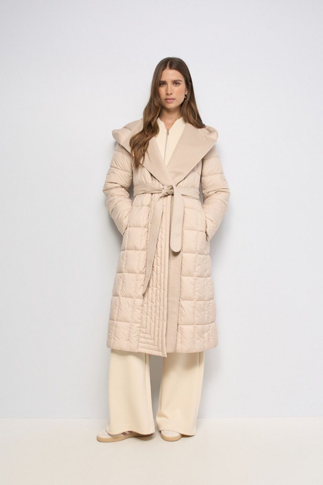 Salsa Jeans Long puffer coat