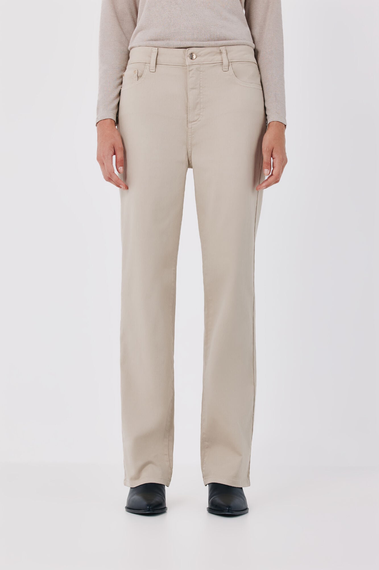 Cortefiel Jeans Sensational Recto Marfil